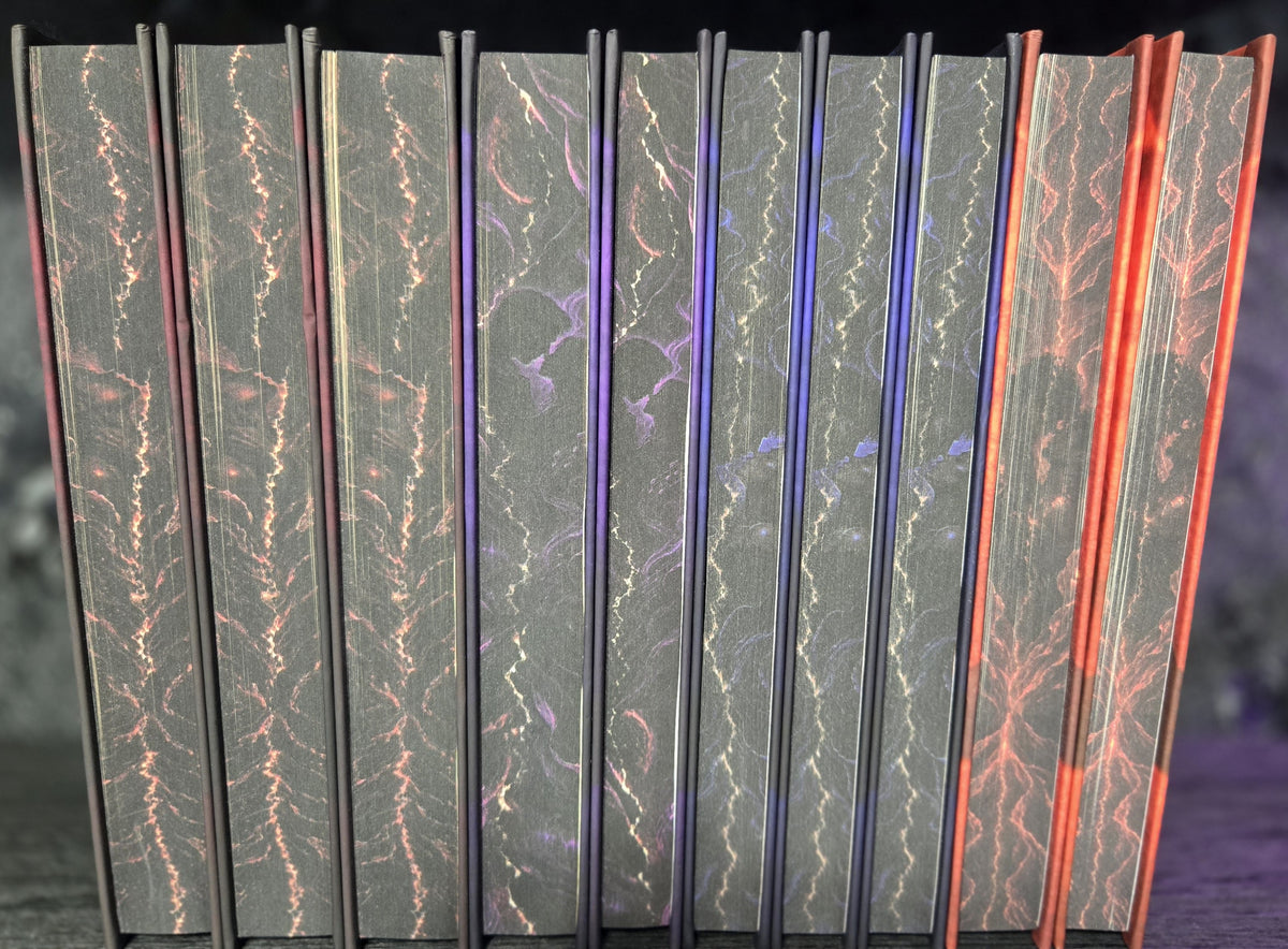 Fire & Ice Complete Series · Special Edition Hardcover Set (Foiled, Sprayed Edges)