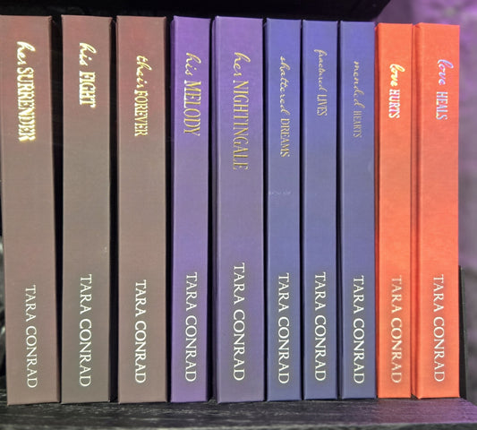 Fire & Ice Complete Series · Special Edition Hardcover Set (Foiled, Sprayed Edges)