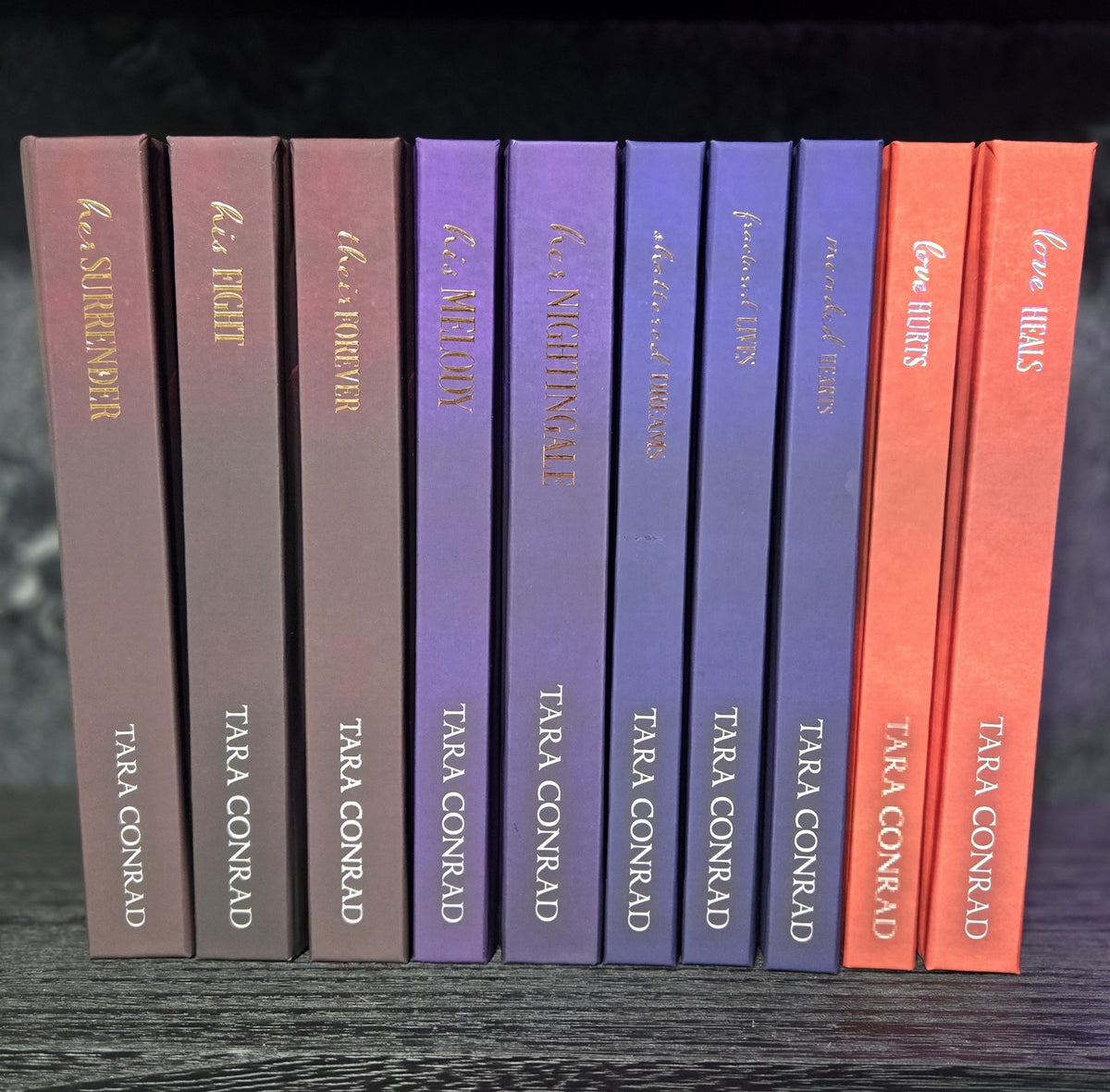 Fire & Ice Complete Series · Special Edition Hardcover Set (Foiled, Sprayed Edges)