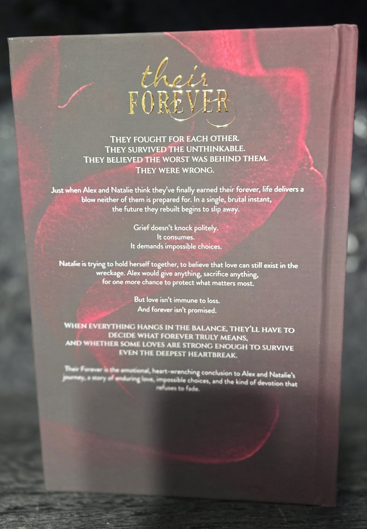 Their Forever · Fire & Ice Special Edition Hardcover (Foiled, Sprayed Edges)