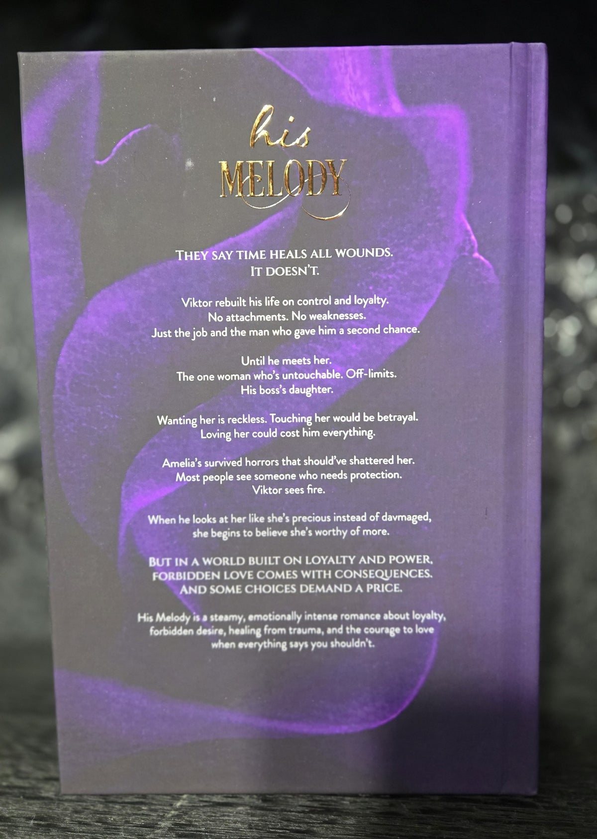 His Melody · Fire & Ice Special Edition Hardcover (Foiled, Sprayed Edges)