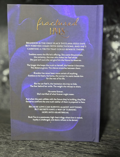 Fractured Lives · Fire & Ice Special Edition Hardcover (Foiled, Sprayed Edges)